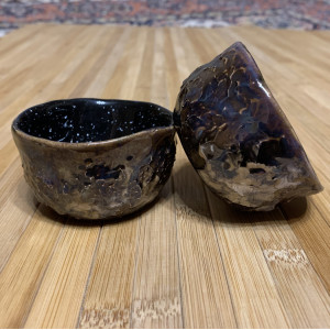 Пиалы для чая Солар ручной работы по 65 мл